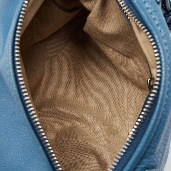 Givenchy Blue Sugar Goatskin Leather Mini Pandora Bag - Picture 9 of 12